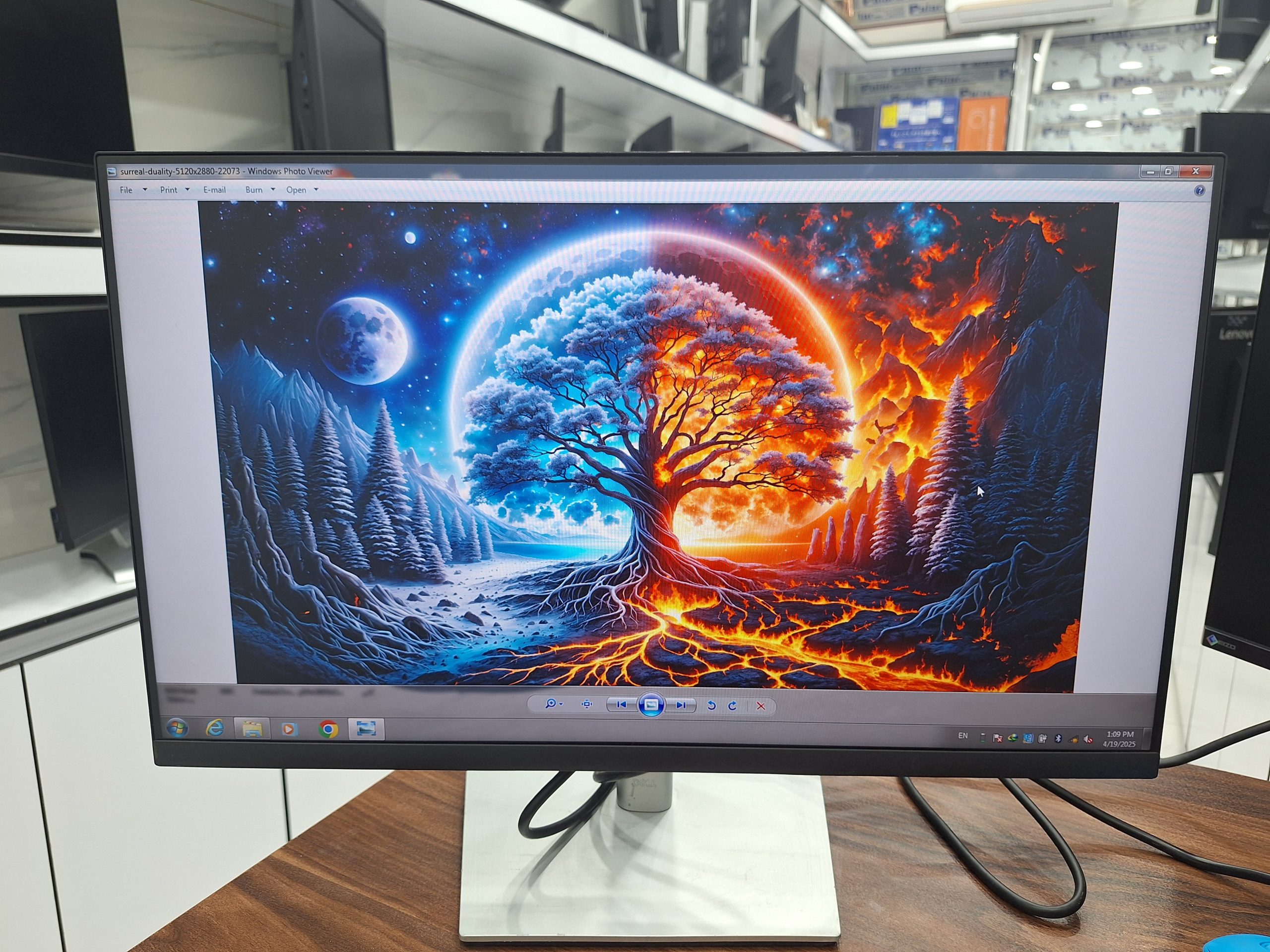 مانیتور استوک دل monitor Dell p2422h گرید A+